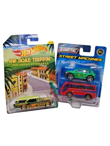 BUNDLE Teamsterz Street Machines 2-Pack Die-Cast Cars + Hotwheels Buick '57 - Picture 1 of 5