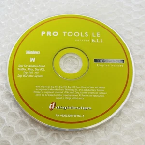 Pro Tools LE 6.1.1 For Windows Digidesign WIN DISK - Picture 1 of 2