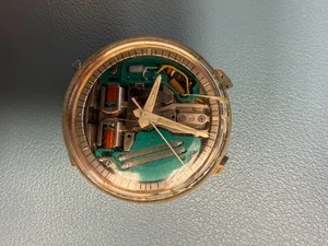 Vintage 1972 Bulova Accutron Spaceview Gold Filled Tuning Fork 214 Watch - Picture 1 of 8