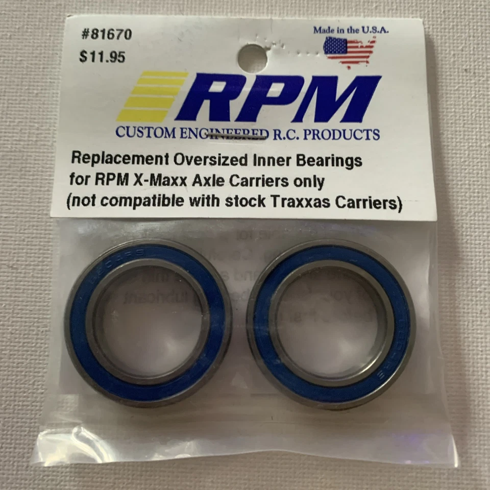 RPM Replacement Oversized Inner Bearings 81670 NEW - Image 1 of 2