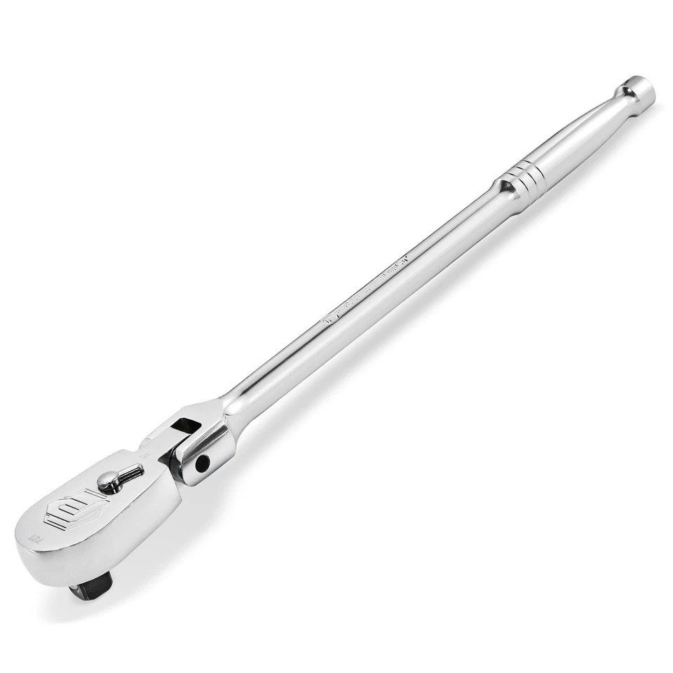 Powerbuilt 3/8 Inch Drive 72 Tooth Sealed Head Flex Ratchet - 11-1/2 Inches - Image 1 of 4