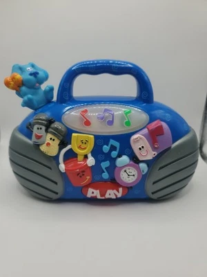Blues Clues Boombox Buddy Radio Juguete Musical Blue's Tunes 2000 Funciona Foto 1 de 4