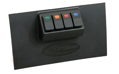 Daystar KJ71030 Black Lower Dash Switch Panel for 07-10 Jeep JK Wrangler Foto 1 de 3