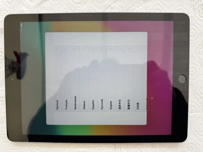 iPad 6 32GB Silber mit Hülle. Lightning Defekt - Bild 1 von 4