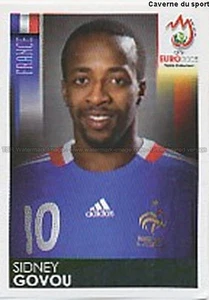 353 VIGNETTE PANINI GOVOU FRANCE EURO 2008  STICKER - Picture 1 of 1