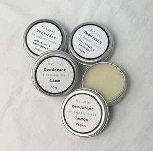Travel Size Natural Deodorant | VEGAN | 15g | Antiperspirant | Various scent - Picture 1 of 19