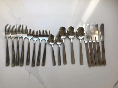 Gense 18 8 из нержавеющей стали Швеции винтажный коллекционный столовые приборы лот - Изображение 1 из 4