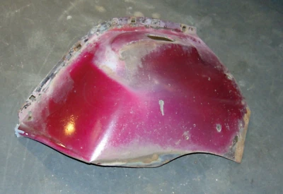 Jaguar XJS 1978 guardabarros delantero derecho cenefa esquina inferior - sin óxido - bonito T1 Foto 1 de 4