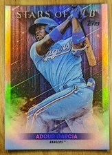 2022 Adolis Garcia Topps Stars Of MLB Foil Texas Rangers Baseball Card
