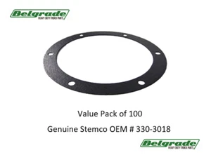 Stemco Genuine OEM Hub Cap Gasket # 330-3118 - Size 6.75" - 100 Pack - Picture 1 of 1