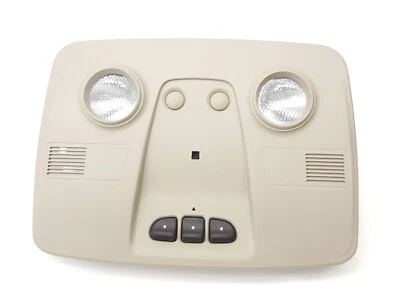 Chevrolet Traverse 2009-2017 OEM consola superior luces interruptor garaje beige tostado Foto 1 de 4