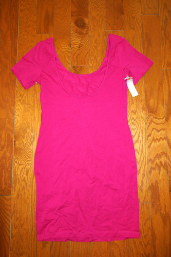 UNDERCOVER M ❤️ VICTORIA'S SECRET ❤️ ABITO ESTIVO ❤️TOP TEE 94% COTONE SPIAGGIA 32" PARTE BASSA SCHIENA