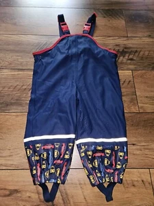 Matschhose Buddelhose Regenhose gefüttert dunkelblau Gr. 86/92 - Bild 1 von 1