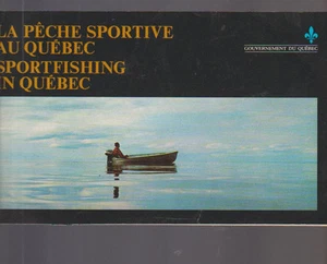 Sportfishing in Quebec Canada Booklet 1975 Fishing - Picture 1 of 1