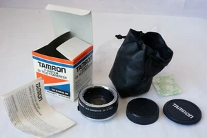 Tamron F-System 2x O MC4 Tele-Converter for Olympus OM New in Box Made in Japan - Picture 1 of 12