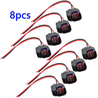 8x Fuel Injector Harness Connector Pigtail for S824 S-824 1P1344 WPT-1051 PT2160 — 第 1/4 张图片