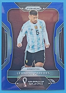 Prizm FIFA World Cup 2022 Leandro Paredes Blue Prizm #079/299 Argentina - Bild 1 von 2