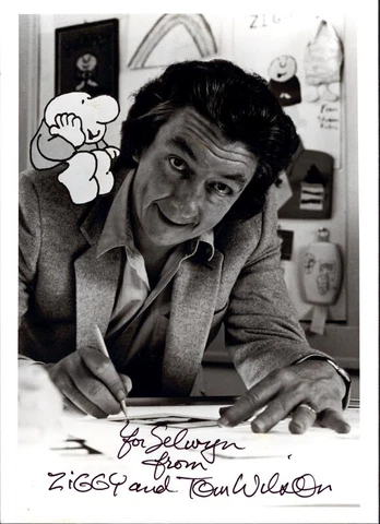 TOM WILSON - INSCRIBED PHOTOGRAPH SIGNED Cover