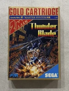 Thunder Blade 1987 Sega Mark III Master System Japanese Version Shooting Used - Picture 1 of 10