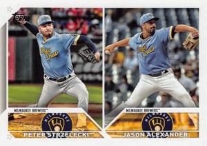 2023 TOPPS UPDATE (#US287) - ROOKIE COMBO - JASON ALEXANDER / PETER STRZELECKI