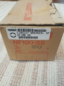 Disyuntor sin fusible NF100-SS/50 Mitsubishi W109BN4 50A 3P - Imagen 1 de 6