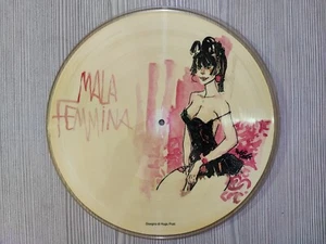 PICTURE DISC TOTO' - MALAFEMMINA MALAFEMMENA - 1989 CGD DISEGNI HUGO PRATT Totò - Foto 1 di 2