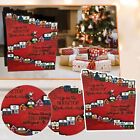 Wooden Christmas Three Countdown Calendar Decoration Colorful Decoration