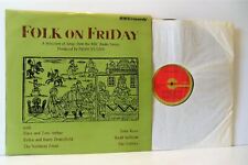 FOLK ON FRIDAY various artists LP EX/VG, REC 95S, vinyl, compilation, uk, 1970