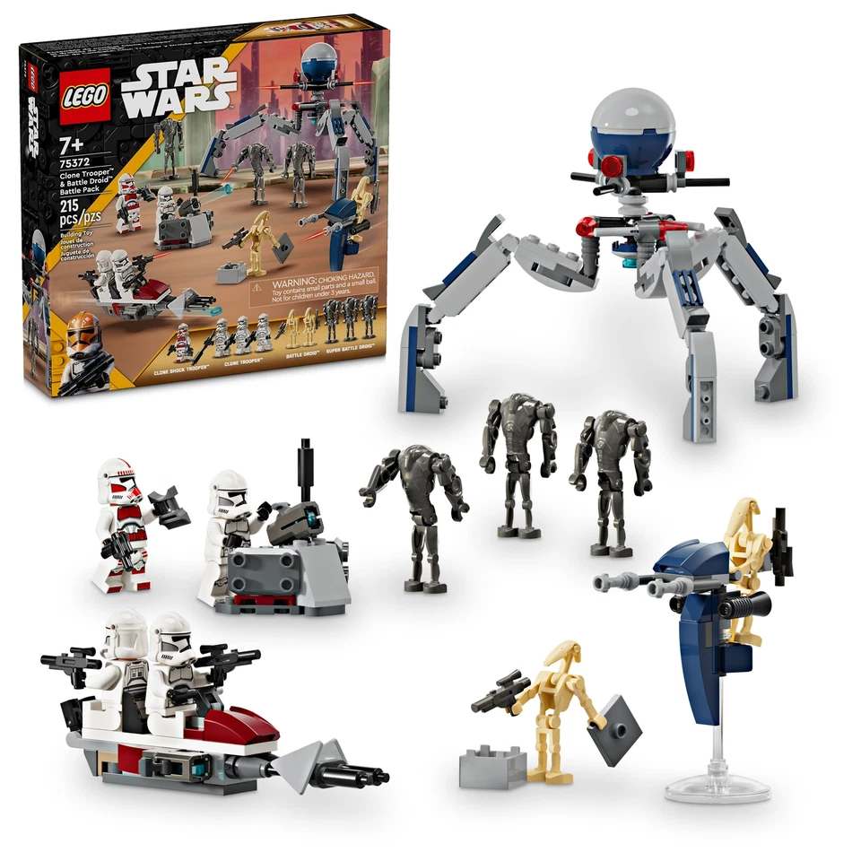 LEGO Star Wars: Clone Trooper & Battle Droid Battle Pack (75372)