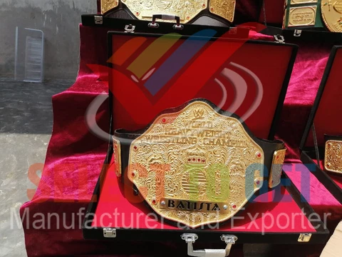WWE BIG GOLD WRESTLING CHAMPIONSHIP 3D HD BELT Cover
