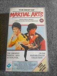 The Best of Martial Arts - Bruce Lee Jackie Chan Cynthia Rothrock VHS 18 - Picture 1 of 3