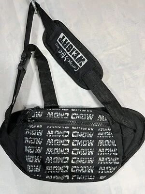 Fanny Pack Carry My Own Weight  Black With White Lettering - Image 1 of 4