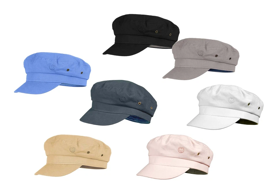 MADSea Elbsegler Canvas Schirmkappe Schirmmütze maritim Schiffermütze Flatcap - Bild 1 von 1