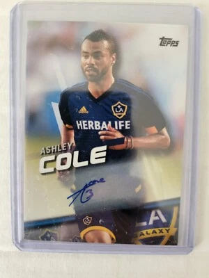 2016 Topps MLS Ashley Cole #117 Auto Autograph Galaxy Chelsea Star Rare sp #/231 - Image 1 of 4