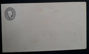 VERY RARE c.1860s Lombardy Venetia 30So grey Franz Josef stamped envelope Unused - Bild 1 von 3