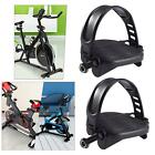 Exercise Bike Pedal with Adjustable Straps 1/2-Inch or 9/16-Inch Spindle