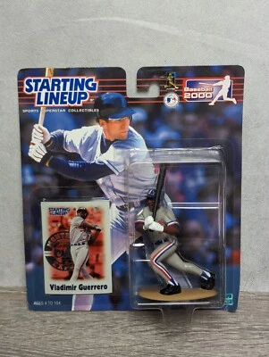 MLB alineación inicial 2000 con tarjeta Vladimir Guerrero Montreal Expos Foto 1 de 4