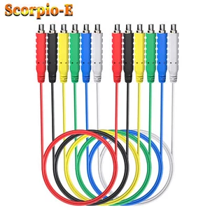 6PCS Magnetic Silicone Test Leads Soft Jumper Test Wires Flexible 30VAC 100cm - Picture 1 of 11