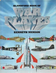 KENNETH MUNSON Blanford Book of War Planes 1981 HC Book - Imagen 1 de 1