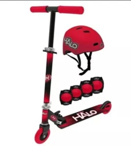 Halo Rise Above 6-Piece Scooter Combo Set Red Age5+ 220lbs NEW In Package  - Picture 1 of 1