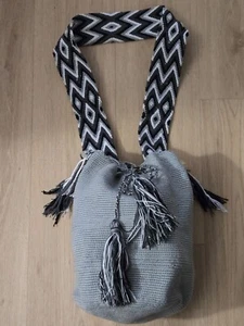 WAYUU INDIGENAN ARTISAN 100% Tasche Colombian - Bild 1 von 8