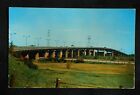 1950er Jahre Charter Eichenbrücke Überquerung Connecticut River Hartford CT Postkarte
