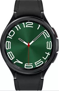 Samsung Galaxy Watch6 Classic 43mm Wifi + LTE, Black Case, Black Band, Grade A+ - Picture 1 of 4