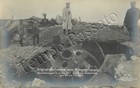 Prima guerra mondiale - Forte distrutto da colpo di mortaio