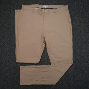 Peter Millar Pants Men 40x36 Beige Tan Pilot Twill Flat Front Chino Trouser NWT - Picture 1 of 11