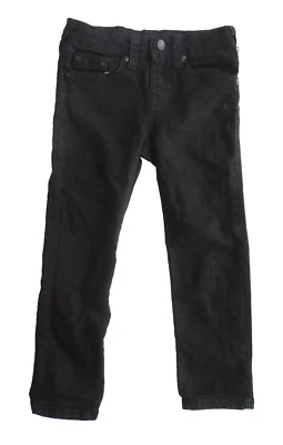 Pantalones de mezclilla ajustados relajados Geno True Religion para niños talla 6 negros Foto 1 de 4