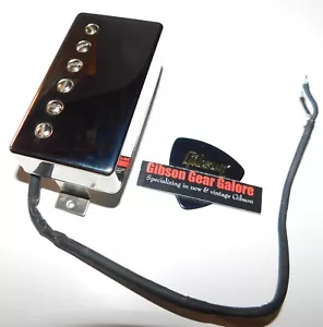 Gibson Kirk Hammett Les Paul Pickup Bridge níquel verde piezas de guitarra Humbucker - Imagen 1 de 3