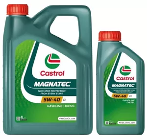 Castrol Magnatec 5W40 C3 Full Synthetic Engine Oil - Picture 1 of 13