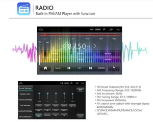 Hodozzy Android Radio Coche para VW Golf 5 Golf 6 Polo Skoda Seat,Pantalla Tácti - Imagen 1 de 4
