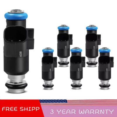 6X Inyector de combustible para Hyundai Azera 3,3 L V6 2007-2011 3,8 L V6 2006-11 353103C000 Foto 1 de 4